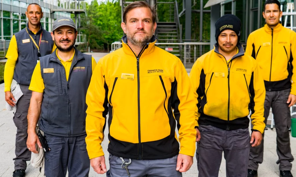 15-year partnership with Chiswick Park Enjoy-Work